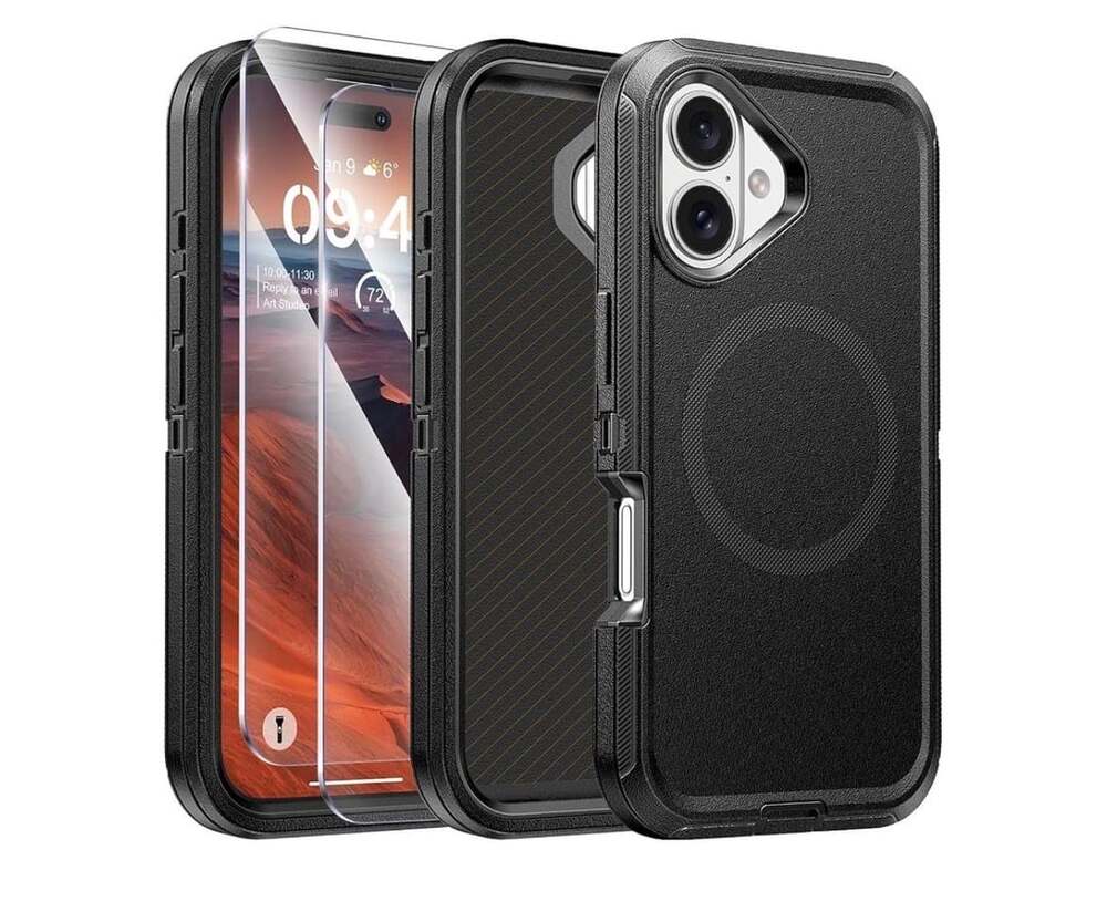 Tutukii Magnetic Phone Case For Iphone 16 Pro Black